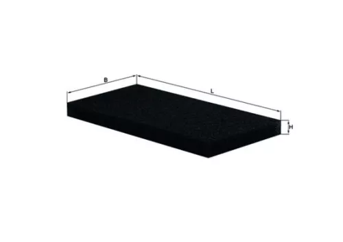 Filter, cabinelucht KNECHT LAP 15)