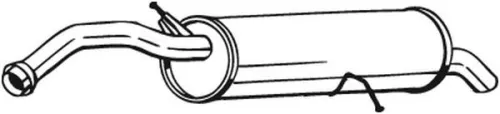 Achterdemper BOSAL 135-093)