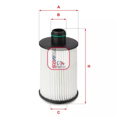 Oliefilter SOFIMA S 5088 PE)