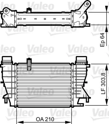 Laadluchtkoeler VALEO 818251)