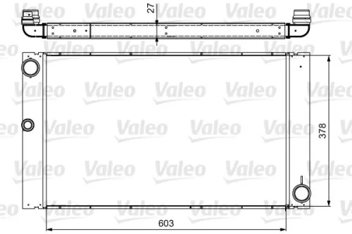 Radiator, motorkoeling VALEO 735475)