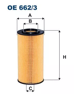 Oliefilter FILTRON OE 662/3)