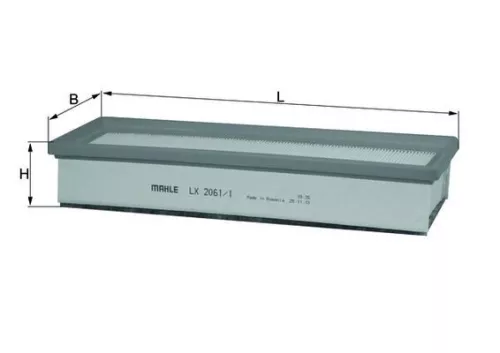 Luchtfilter KNECHT LX 2061/1)