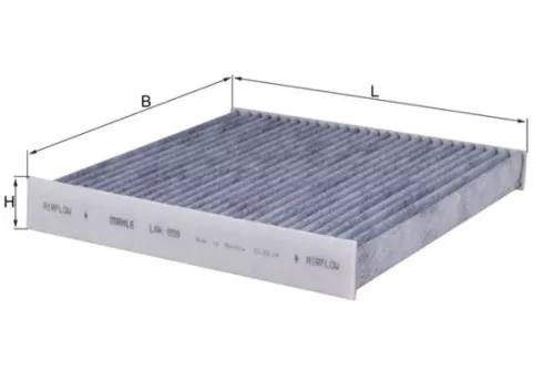 Filter, cabinelucht KNECHT LAK 859)