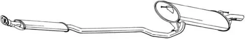 Achterdemper BOSAL 293-033)