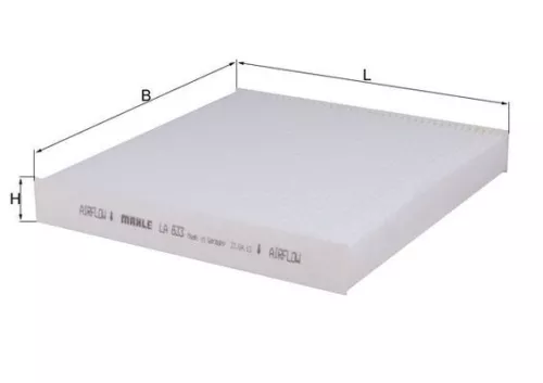Filter, cabinelucht KNECHT LA 833)