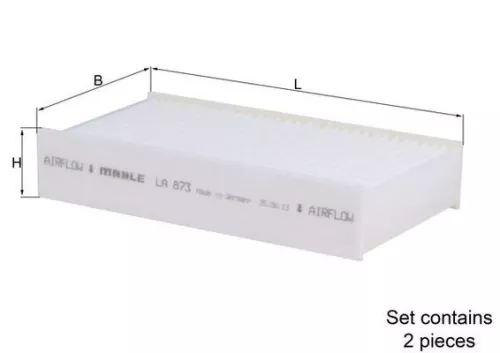 Filter, cabinelucht KNECHT LA 873/S)