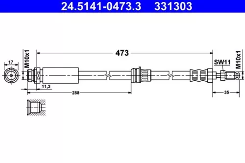 Remslang ATE 24.5141-0473.3)