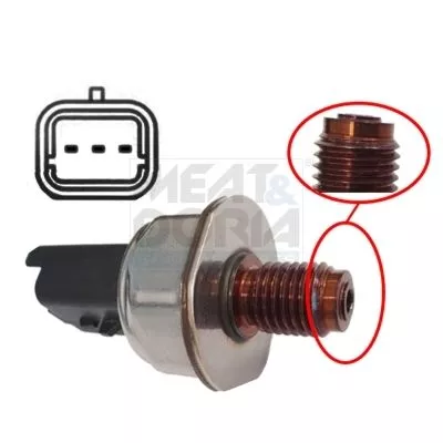 Sensor, fuel pressure  9224)