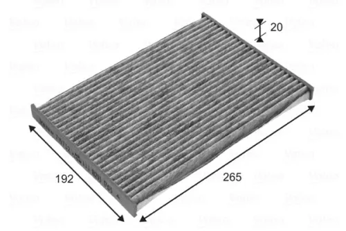 Filter, cabin air VALEO 715732)