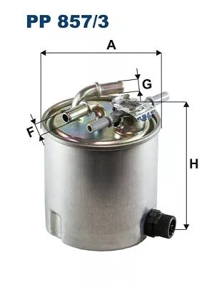 Fuel Filter FILTRON PP 857/3)