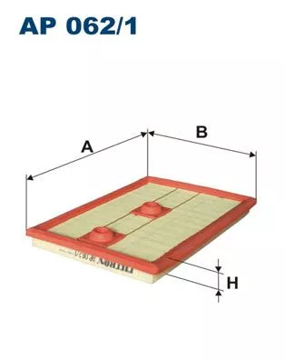 Air Filter FILTRON AP 062/1)