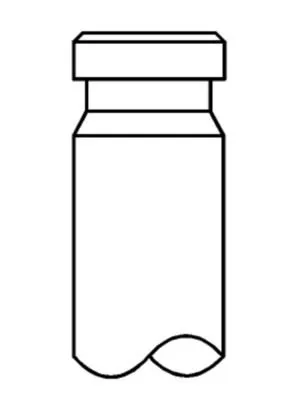 Uitlaatklep MAHLE 001 VA 31675 000)