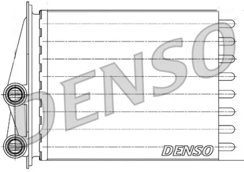 Warmtewisselaar, binnenverwarming DENSO DRR23020)