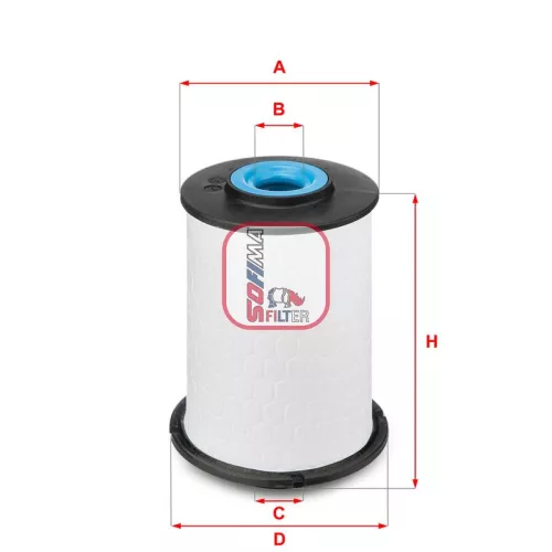 Brandstoffilter SOFIMA S 6033 NE)