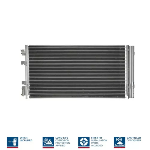 Condensor, airconditioning NISSENS 940259)
