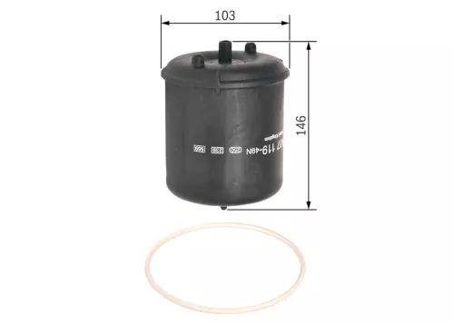 Oliefilter BOSCH F 026 407 119)