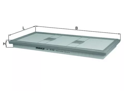Air Filter KNECHT LX 3140)