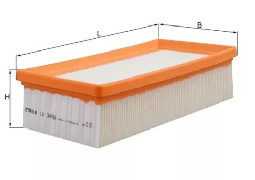 Luchtfilter KNECHT LX 3456)