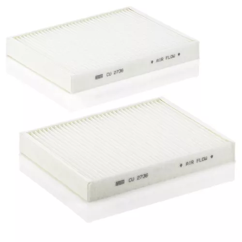 Filter, cabin air MANN-FILTER CU 2736-2)