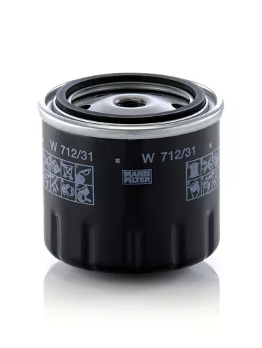 Oliefilter MANN-FILTER W 712/31)