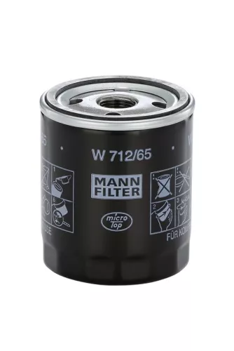Oliefilter MANN-FILTER W 712/65)