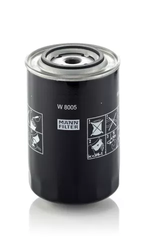 Hydraulic Filter, automatic transmission MANN-FILTER W 8005)