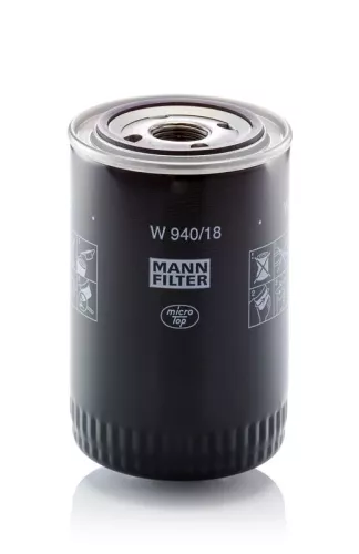 Filter, operating hydraulics MANN-FILTER W 940/18)