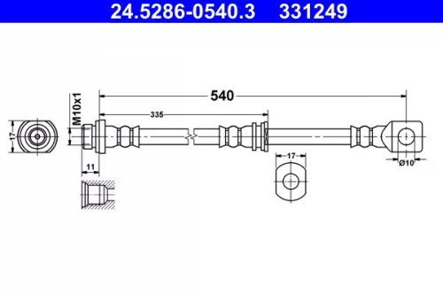 Remslang ATE 24.5286-0540.3)