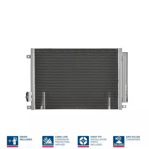 Condensor, airconditioning NISSENS 940280)
