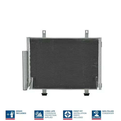 Condensor, airconditioning NISSENS 940356)