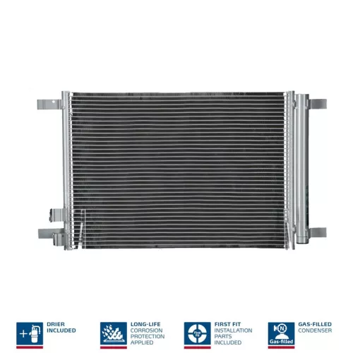 Condensor, airconditioning NISSENS 940319)