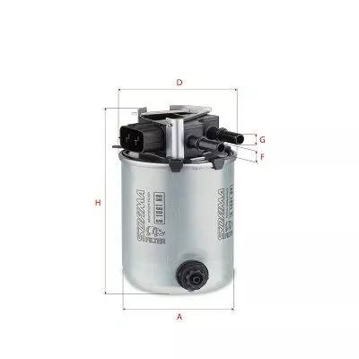 Brandstoffilter SOFIMA S 1061 NR)