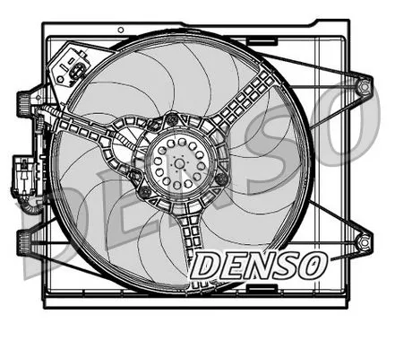 Ventilator, motorkoeling DENSO DER09048)