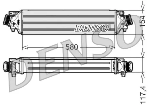 Laadluchtkoeler DENSO DIT01002)
