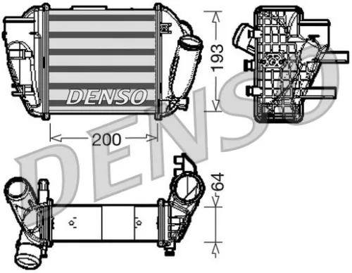 Laadluchtkoeler DENSO DIT02005)