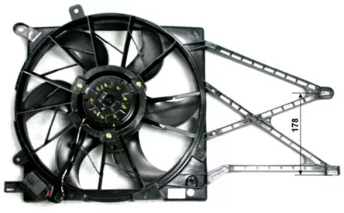 Ventilator, motorkoeling NRF 47582)