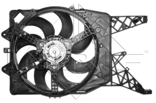Ventilator, motorkoeling NRF 47689)