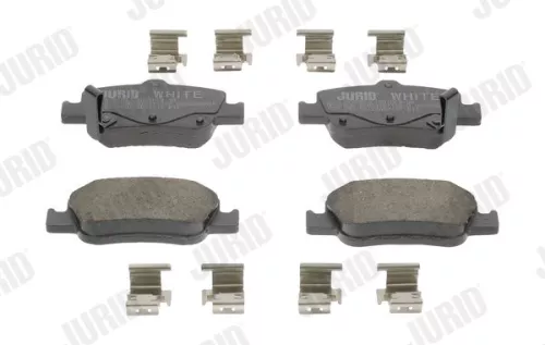 Brake Pad Set, disc brake JURID 572601JC)