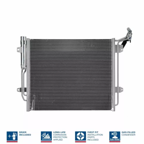Condensor, airconditioning NISSENS 940256)