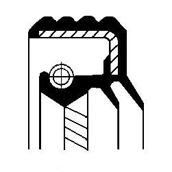 Asafdichting, handgeschakelde transmissie CORTECO 01032053B)