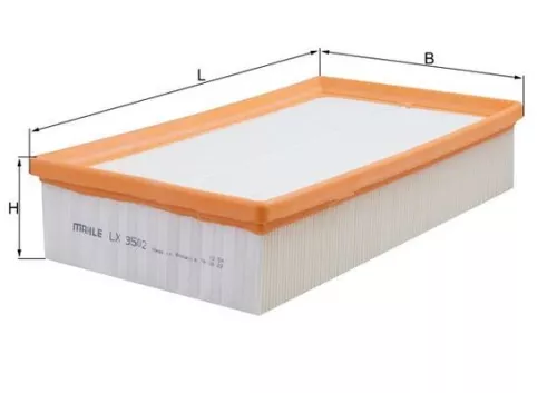 Air Filter KNECHT LX 3502)