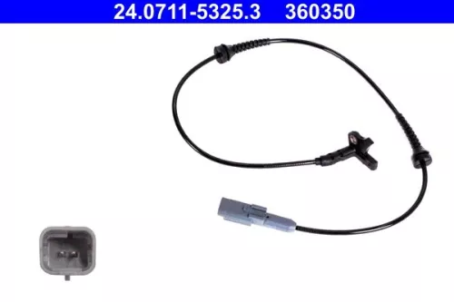 Sensor, wielsnelheid ATE 24.0711-5325.3)
