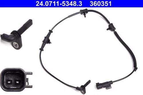 Sensor, wielsnelheid ATE 24.0711-5348.3)