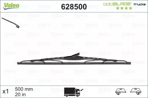 Ruitenwisser VALEO 628500)