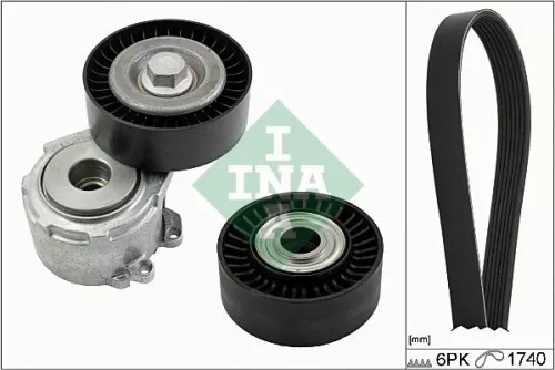 V-ribbed Belt Set Schaeffler INA 529 0018 10)