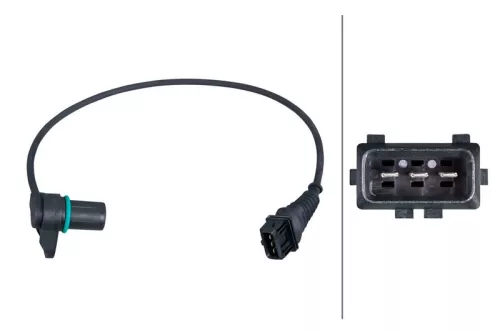 Sensor, nokkenaspositie HELLA 6PU 009 121-641)