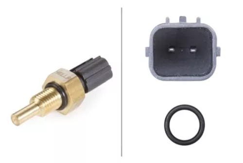 Sensor, coolant temperature HELLA 6PT 009 309-421)
