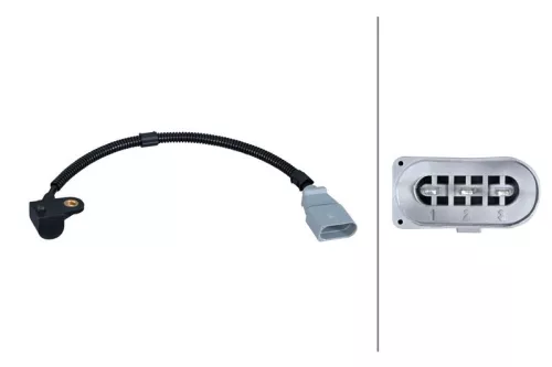 Sensor, nokkenaspositie HELLA 6PU 009 121-901)