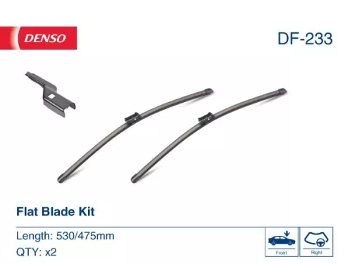 Ruitenwisser DENSO DF-233)